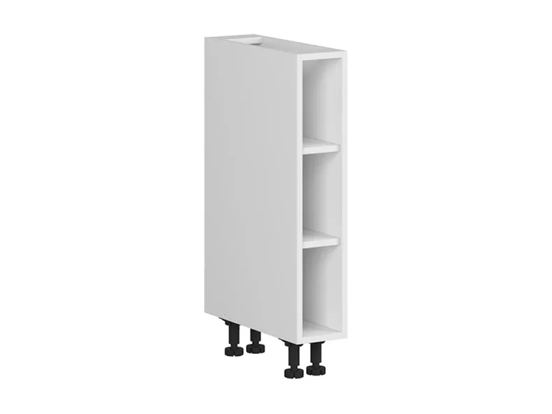 BRW Шкаф кухонный базовый 15 см открытый альпийский белый, альпийская белизна D_15/82-BAL фото №2