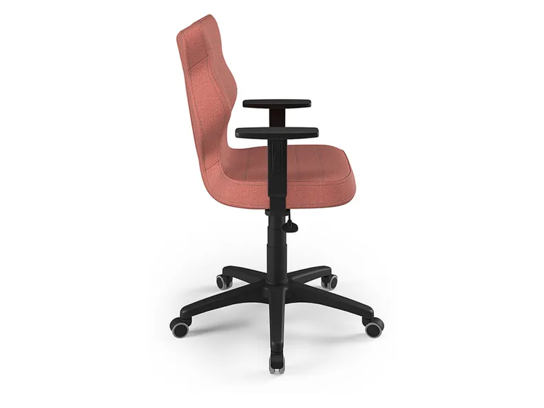 BRW Молодіжний поворотний стілець рожевий, розмір 6 OBR_DUO_CZARNY_ROZM.6_MONOLITH_08 фото №2