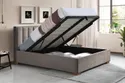 Ліжко двоспальне оксамитове SIGNAL MARANI, 160x200 см Bluvel 14 - сірий фото thumb №8