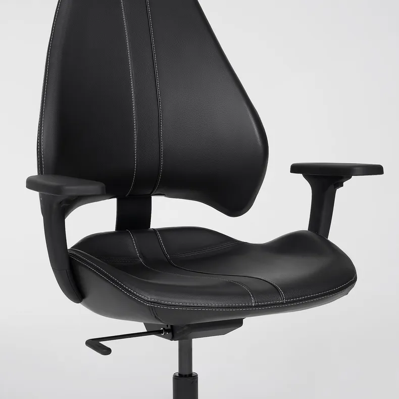IKEA GRUPPSPEL ГРУППСПЕЛЬ, стул для геймеров, Гранн черный 505.075.58 фото №2