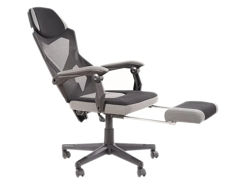 Вращающееся Кресло SIGNAL Q-939, серый / черный фото №6