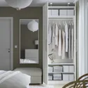 IKEA PAX ПАКС / FORSAND ФОРСАНД, гардероб, белый / белый, 100x60x236 см 095.006.49 фото thumb №2