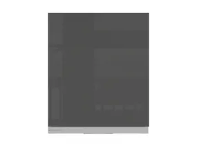 BRW Верхний кухонный гарнитур Tapo Special 60 см с вытяжкой правый антрацит экрю, альпийский белый/антрацитовый экрю FK_GOO_60/68_P_FL_BRW-BAL/ANEC/IX фото