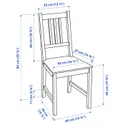 IKEA PINNTORP ПИННТОРП, стул, красное пятно 605.904.82 фото thumb №7