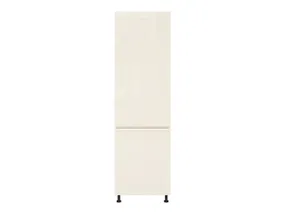 Шафа кухонна для вбудованого холодильника BRW Sole 60 см правий глянець магнолія, альпійський білий/магнолія глянець FH_DL_60/207_P/P-BAL/XRAL0909005 фото