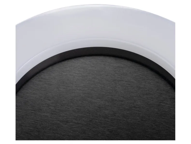 BRW Пластиковий плафон Tura LED 32 см чорно-білий 093196 фото №4