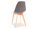 Кухонный пластиковый стул SIGNAL MORIS, черный фото thumb №11
