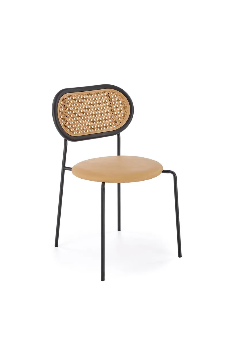 Кухонний стілець HALMAR K524 світло-коричневий фото №3