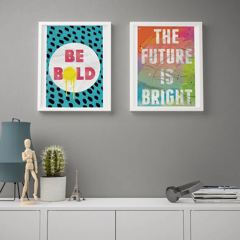 IKEA BILD БИЛЬД, постер, Светлое будущее, 40x50 см 404.469.28 фото №2
