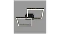 BRW Frame Led 2-позиционный металлический потолочный светильник черный 085510 фото thumb №3