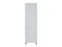 BRW Кухонна шафа Verdi 60 см заввишки права світло-сіра матова, гренола сірий/світло-сірий матовий FL_D_60/207_P/P-SZG/JSZM фото