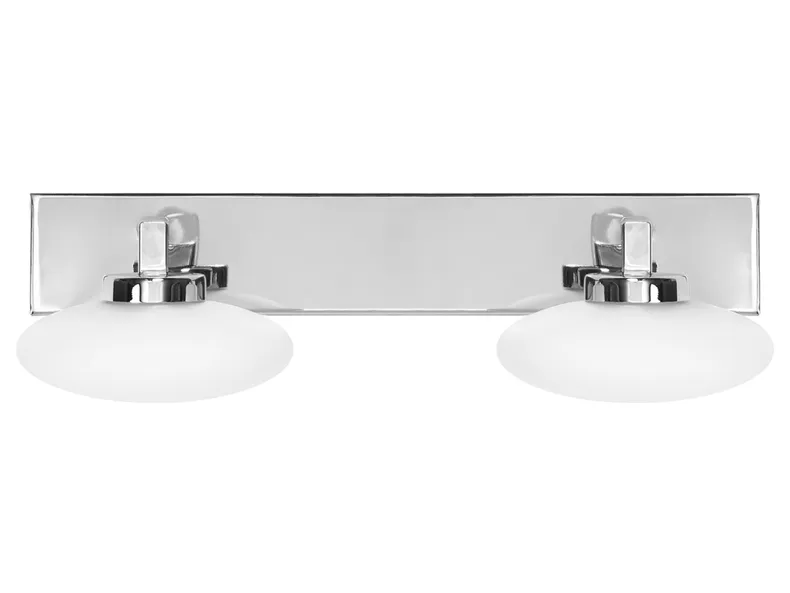 BRW Розумний настінний світлодіодний світильник для ванної кімнати Orbis з Wi-Fi сріблястий 085979 фото №1
