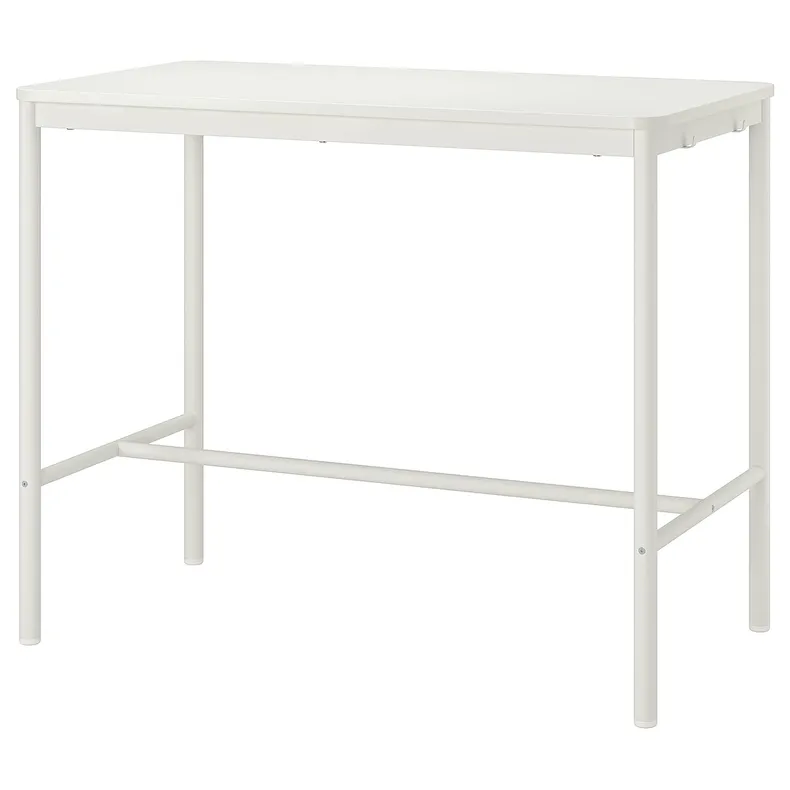 IKEA TOMMARYD ТОММАРЮД, стіл, білий, 130x70x105 см 393.874.92 фото №1