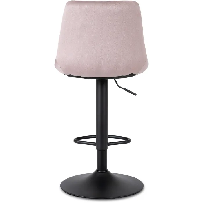 Барный стул бархатный MEBEL ELITE ARCOS 2 Velvet, розовый фото №10