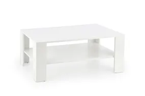 Журнальный стол HALMAR KWADRO 110x65 см, белый фото