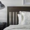 IKEA IDANÄS ІДАНЕС, каркас ліжка, темно-коричневий / Lindbåden, 140x200 см 494.949.29 фото thumb №7