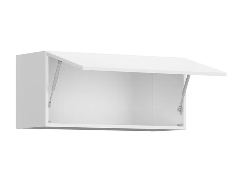 Кухонна шафа BRW Top Line 80 см верхня підвісна білий глянець, альпійський білий/глянцевий білий TV_GO_80/36_O-BAL/BIP фото №3