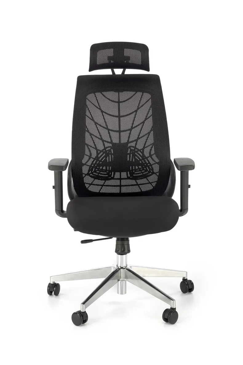 Крісло комп'ютерне офісне обертове HALMAR GERONIMO, чорний фото №8