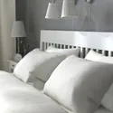 IKEA IDANÄS ИДАНЭС, каркас кровати с ящиками, белый / Лёнсет, 140x200 см 793.922.22 фото thumb №5