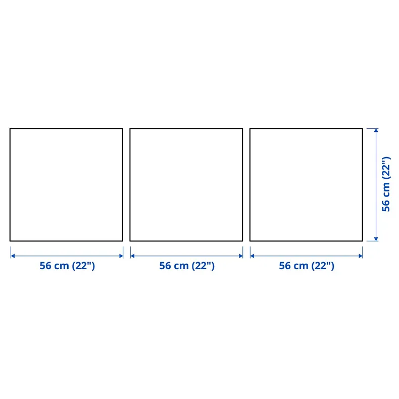 IKEA PJÄTTERYD ПЬЕТТЕРИД, картина, затухающее отражение волн, 56x56 см фото №4