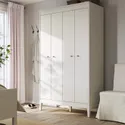IKEA IDANÄS ІДАНЕС, гардероб, білий, 121x211 см 604.588.35 фото thumb №2