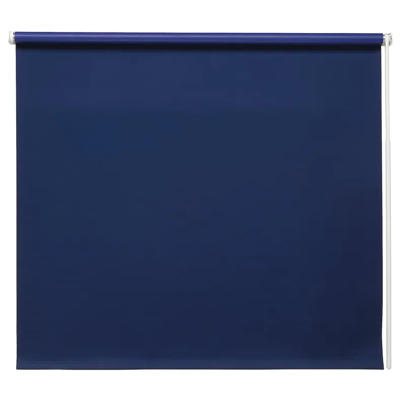 IKEA FRIDANS ФРІДАНС, затемнювальна рулонна штора, синій, 80x195 см 603.969.08 фото №1