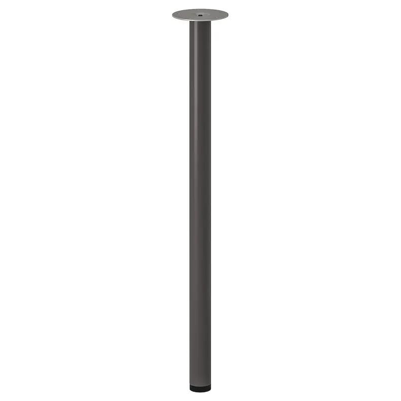 IKEA MITTCIRKEL МІТТЦІРКЕЛЬ / ADILS АДІЛС, письмовий стіл, яскравий ефект сосни темно-сірий, 120x60 см 495.086.72 фото №5