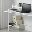 IKEA FREDDE ФРЕДДЕ, геймерський стіл, білий, 140x74x73 см 304.960.61 фото thumb №5