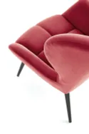 Мягкое кресло HALMAR TYRION, бордовый фото thumb №4
