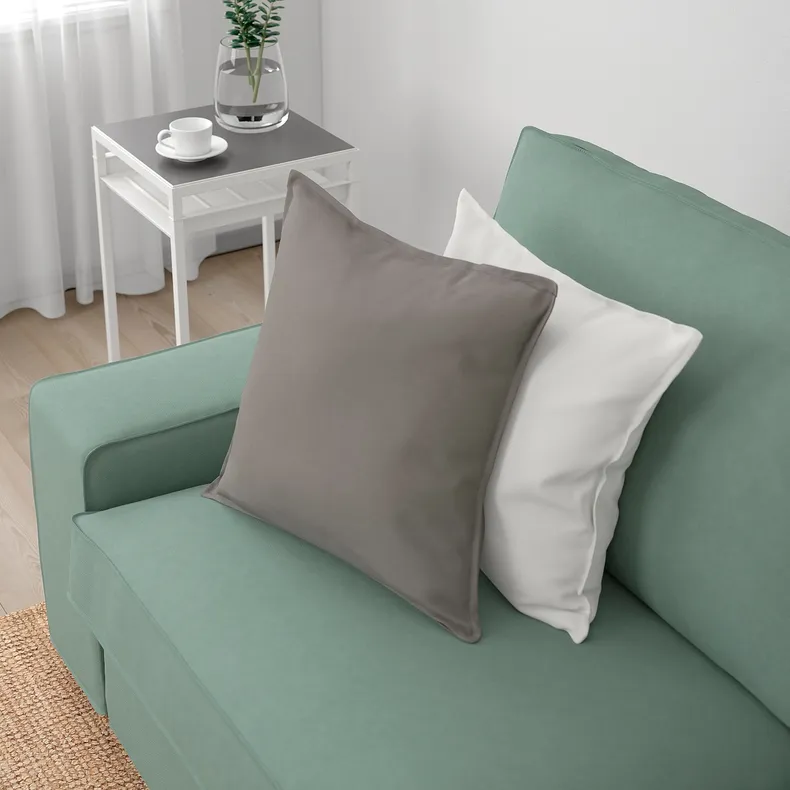 IKEA KIVIK КИВИК, 4-местный диван с козеткой, Талмира светло-зеленая 894.847.87 фото №2