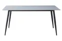 Обеденный Столик SIGNAL RION, белый мрамор / черный матовый, 70x130 фото thumb №7
