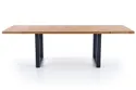 Кухонний стіл HALMAR PEREZ 160-250x90 см чорний, дуб фото thumb №3