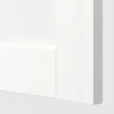 IKEA METOD МЕТОД, навесной шкаф с сушилкой / 2дверцы, белый Энкёпинг / белая имитация дерева, 60x60 см 594.734.98 фото thumb №2