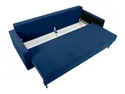 BRW Трехместный диван-кровать Bloom с велюровым хранилищем, темно-синий, Соло 263 синий SO3-BLOOM-LX_3DL-G1_B87958 фото thumb №5