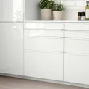 IKEA RINGHULT РІНГХУЛЬТ, фронтальна панель шухляди, глянцевий білий, 60x40 см 302.051.04 фото thumb №3