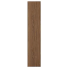 IKEA TISTORP ТИСТОРП, дверь, коричневый орех, 40x200 см 705.584.86 фото