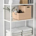 IKEA UPPDATERA УППДАТЕРА, контейнер, светлый бамбук, 24x32x15 см 805.207.18 фото thumb №3