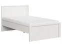 BRW Кровать полуторная BRW KASPIAN 120х200 см, белый LOZ/120/T-BI/BI фото thumb №1