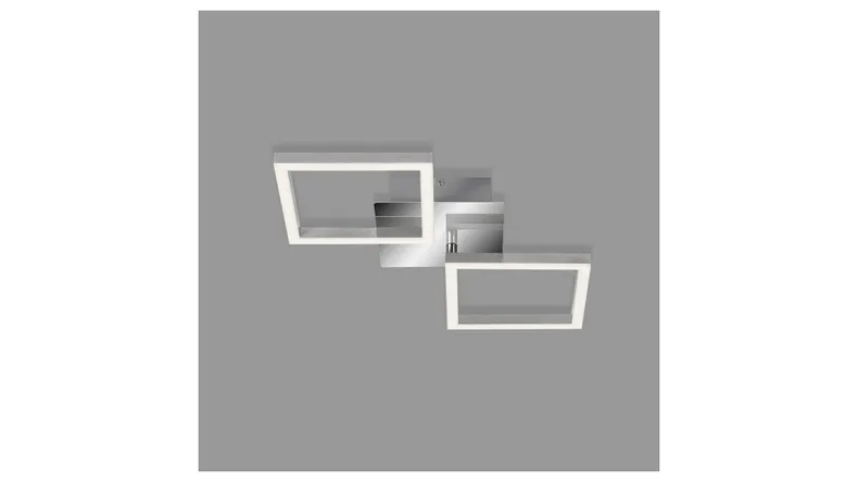 BRW Frame Led 2-позиционный металлический потолочный светильник серебристый 085493 фото №8