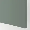 IKEA METOD МЕТОД / MAXIMERA МАКСИМЕРА, напольн шкаф / 2 фронт пнл / 3 ящика, белый / бодарский серо-зеленый, 60x60 см 593.178.32 фото thumb №2
