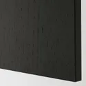 IKEA LERHYTTAN ЛЕРХЮТТАН, накладная панель, чёрный цвет, 62x240 см 303.560.89 фото thumb №2
