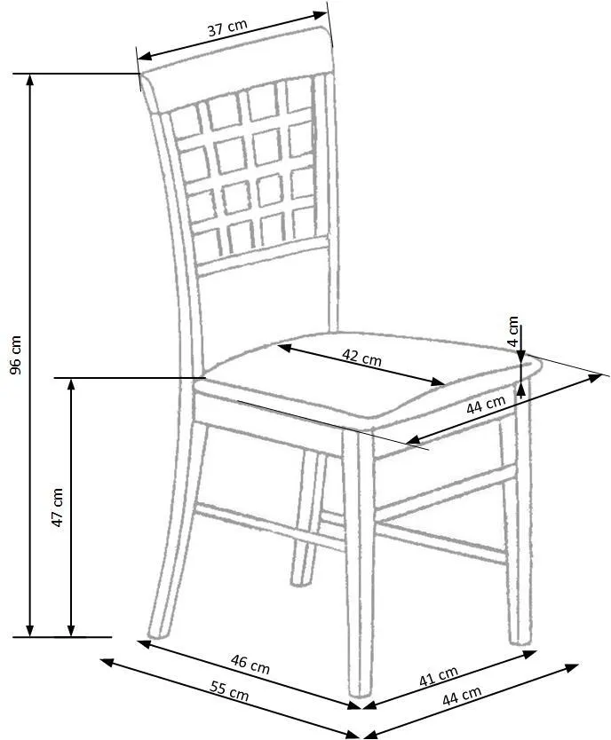 Кухонный стул HALMAR GERARD3 дуб сонома/бежевый фото №9