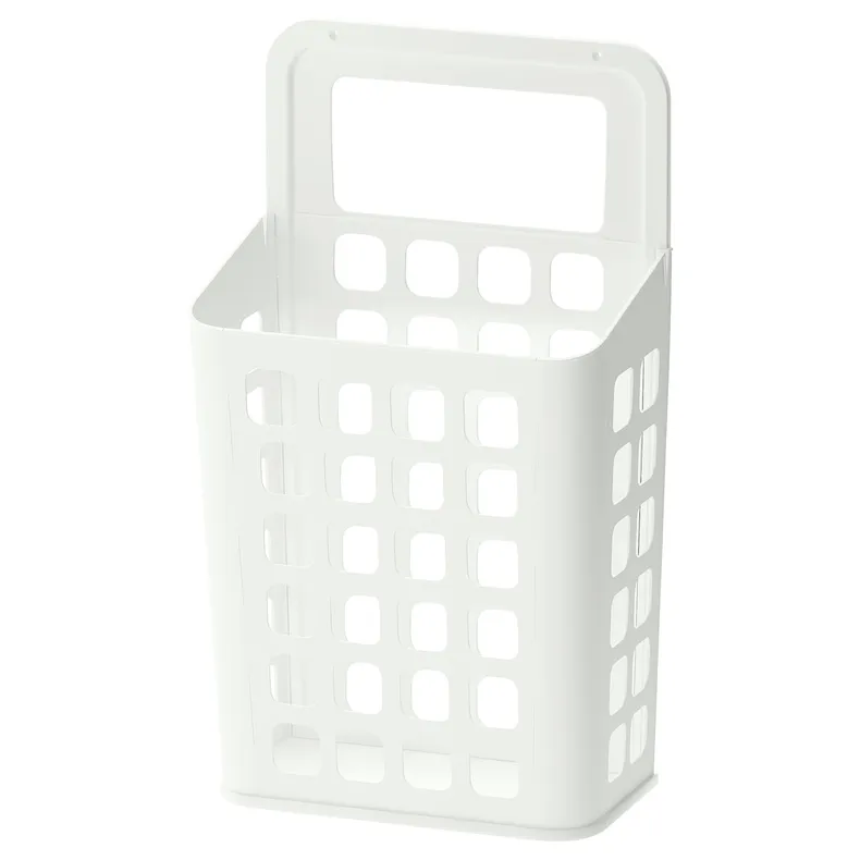 IKEA VARIERA ВАРЬЄРА, кошик для сміття, білий, 10 л 801.822.37 фото №1