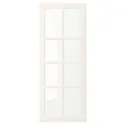 IKEA BODBYN БУДБИН, стеклянная дверь, крем, 40x100 см 004.850.40 фото thumb №1