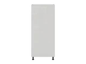 BRW Кухонный шкаф для встроенного холодильника Sole 60 см правый светло-серый глянец, альпийский белый/светло-серый глянец FH_DL_60/143_P-BAL/XRAL7047 фото