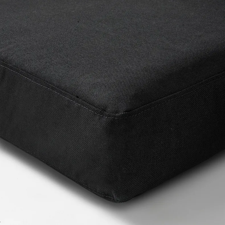 IKEA FRÖSÖN ФРЁСЁН, чехол для подушки на сиденье, внешний / черный, 62x62 см 105.441.38 фото №3