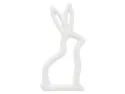 BRW Декоративна фігурка BRW Кролик, біло-золотий, кераміка 092482 фото thumb №4