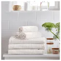 IKEA VÅGSJÖN ВОГШЕН, рушничок, білий, 30x30 см 103.509.98 фото thumb №6