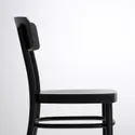 IKEA EKEDALEN ЕКЕДАЛЕН / IDOLF ІДОЛЬФ, стіл+4 стільці, береза / чорний, 120 / 180 см 192.298.37 фото thumb №5