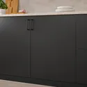 IKEA NICKEBO НИККЕБО, дверь, Матовый антрацит, 60x60 см 705.377.24 фото thumb №3